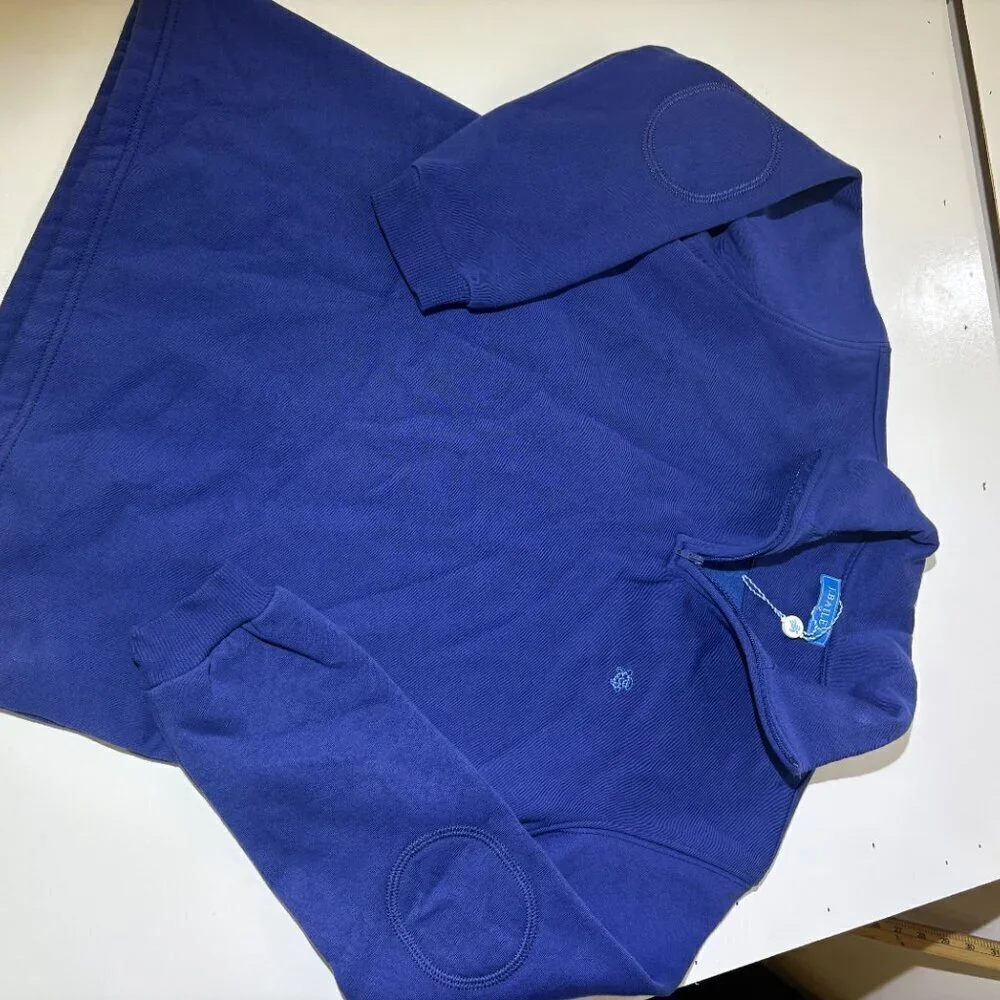 NWT Bailey Boys J. Bailey Glenn Half Zip Pullover Navy Size 12
